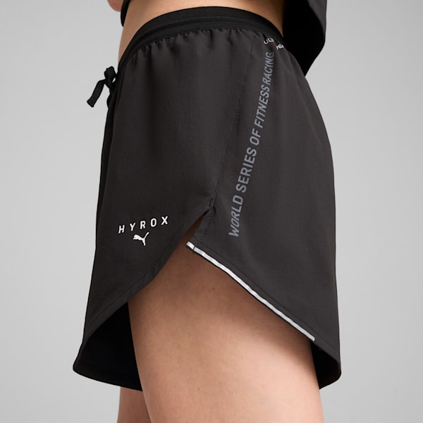 PUMA x HYROX ULTRAWEAVE Velocity Women's 4" Training Shorts, PUMA Black, extralarge-IND